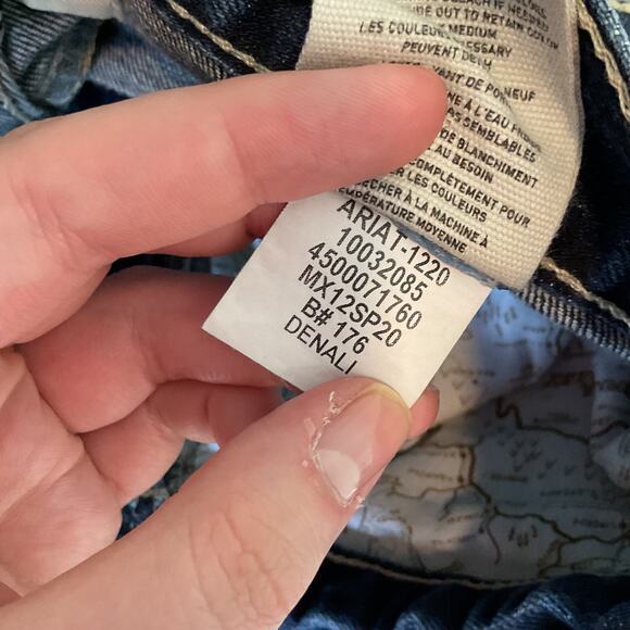 Ariat M4 Low Rise Bootcut Jeans Dark Wash Denali 29 x 34 - Picture 9 of 15